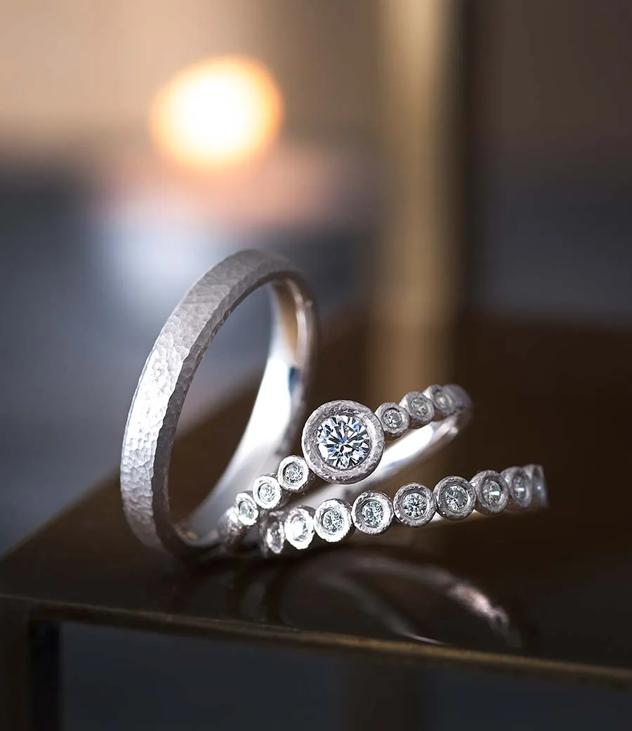 Licht bridal set